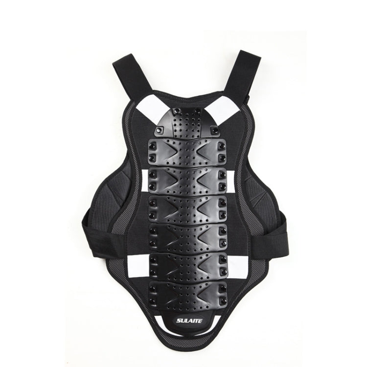 SULAITE Roller Skating Motorcycle Back Protector Spine Protection Sports Protective Gear Racing Vest, Size: XL