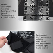SULAITE Roller Skating Motorcycle Back Protector Spine Protection Sports Protective Gear Racing Vest, Size: XL