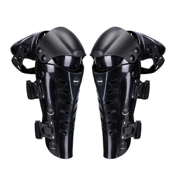 SULAITE Motorcycle Outdoor Riding Anti-Fall Protective Gear Knee Pads(Black)