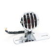 Universal Retro Waning Tail Light Motorcycle Modified Rear Tail Light Brake Light(Silver) - Signal Lights by PMC TechLife | Online Shopping South Africa | PMC TechLife | Buy Now Pay Later Mobicred
