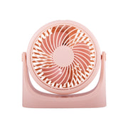 JD-Q1 Office Student Dormitory Mini Silent USB Fan(Pink)