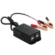 12/24V 4 USB Interface Motorcycle Car Mobile Phone Charger - Battery Charger by PMC TechLife | Online Shopping South Africa | PMC TechLife | Buy Now Pay Later Mobicred