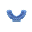 Silicone U-Shaped Replaceable Brush Head 2-8 Years Old Oral Electric Toothbrush Head(Blue) - Replacement Brush Heads by PMC TechLife | Online Shopping South Africa | PMC TechLife | Buy Now Pay Later Mobicred