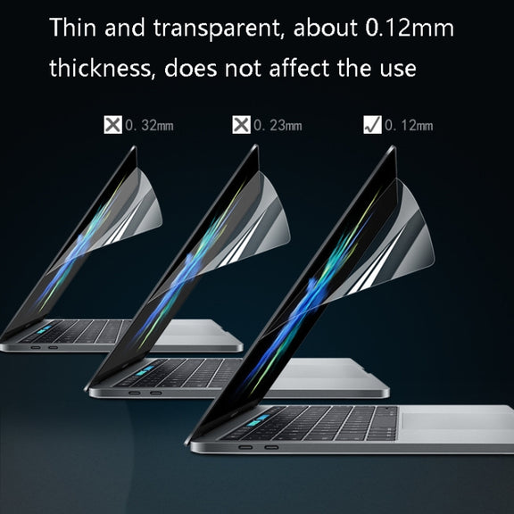 JRC 0.12mm 4H HD Translucent PET Laptop Screen Protective Film For MacBook Pro 16 inch A2141
