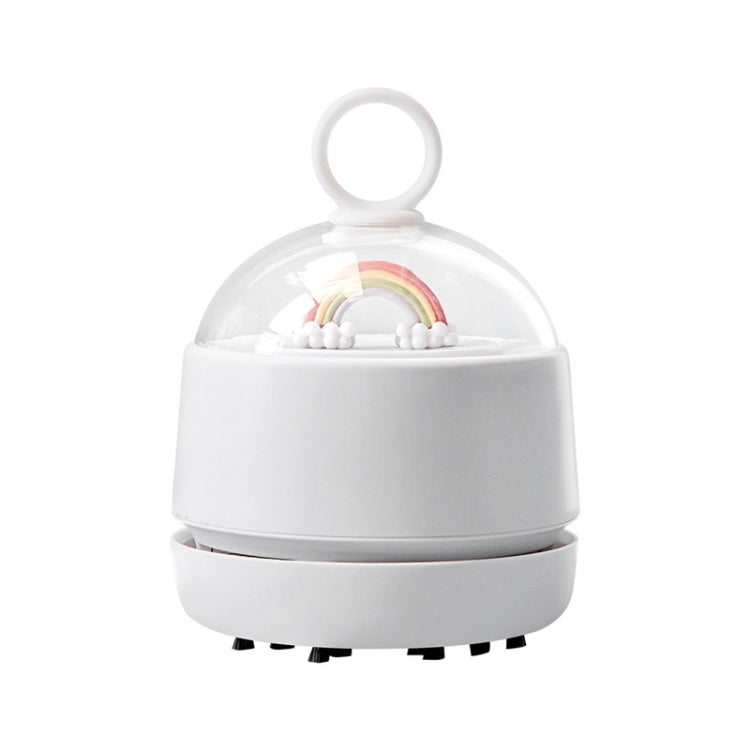 X1 Mini USB Handheld Wireless Desktop Vacuum Cleaner(White)
