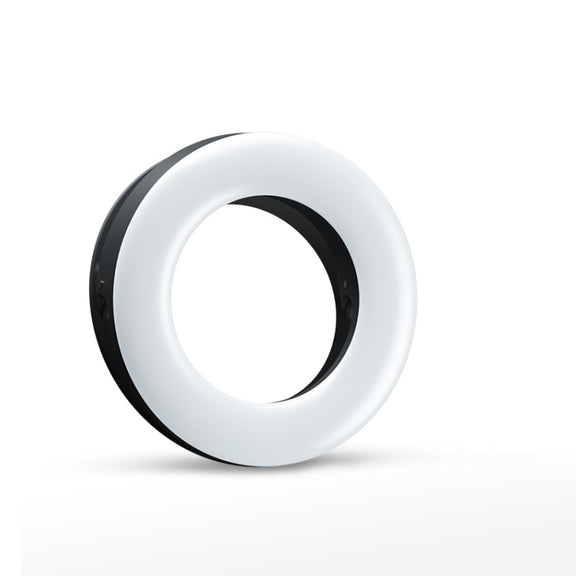 Mobile Phone Live Selfie Light LED Beauty Ring Fill Light(Black)