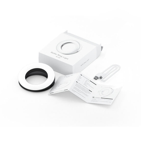 Mobile Phone Live Selfie Light LED Beauty Ring Fill Light(White)