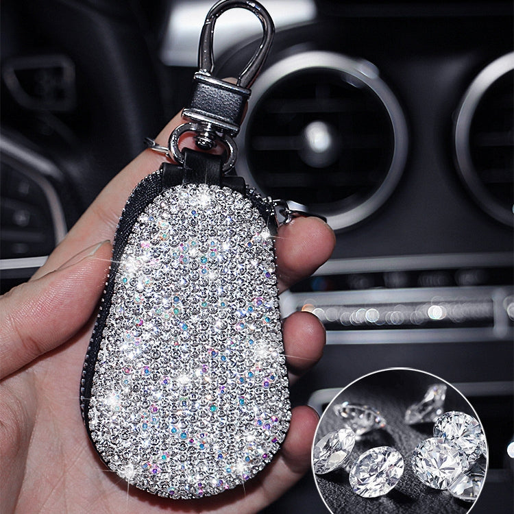 Diamond Car Gourd Key Case Car Key Case(Pink Diamond)