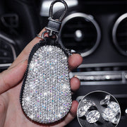 Diamond Car Gourd Key Case Car Key Case(Pink Diamond)