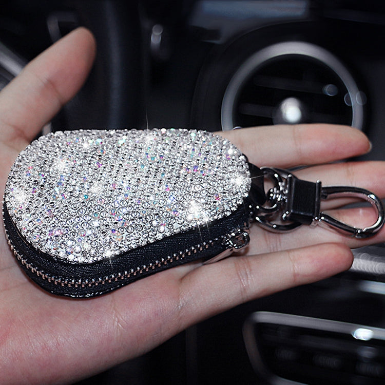 Diamond Car Gourd Key Case Car Key Case(Pink Diamond)