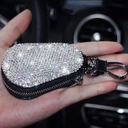 Diamond Car Gourd Key Case Car Key Case(Pink Diamond)