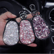 Diamond Car Gourd Key Case Car Key Case(Pink Diamond)