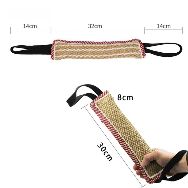 Dog Training Hemp Bite Stick Dog Bite Stick Dog Training Supplies(A5)