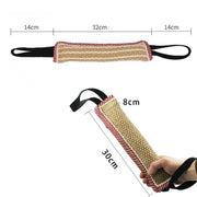 Dog Training Hemp Bite Stick Dog Bite Stick Dog Training Supplies(A5)