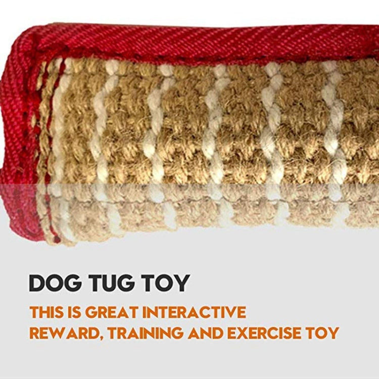 Dog Training Hemp Bite Stick Dog Bite Stick Dog Training Supplies(A5)