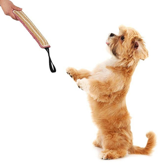 Dog Training Hemp Bite Stick Dog Bite Stick Dog Training Supplies(A5)