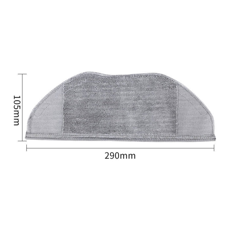 Accessories Are Suitable For Xiaomi Mijia G1 Sweeping Robot,Specification: 2 PCS Rag