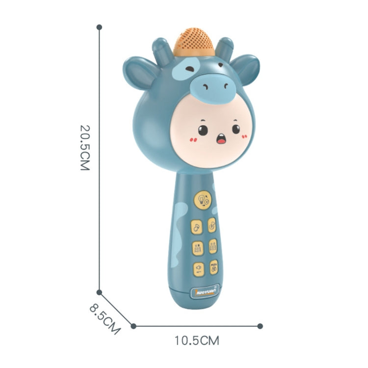 Children Wireless Singing Microphone Early Education Toys, Colour: Pink