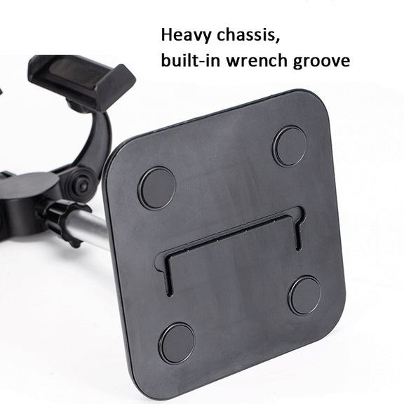 Telescopic Adjustment Live Frame Desktop Tablet Mobile Phone Bracket, Specification: K06 Three-seat (White)