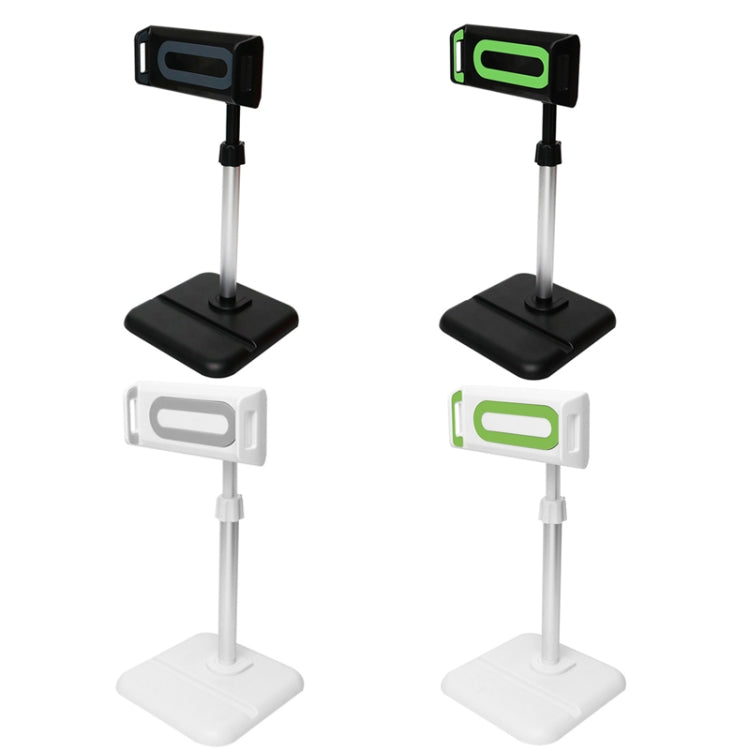 Telescopic Adjustment Live Frame Desktop Tablet Mobile Phone Bracket, Specification: K05 Flat Plate  (Black Green)