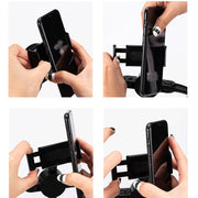 Telescopic Adjustment Live Frame Desktop Tablet Mobile Phone Bracket, Specification: K05 Flat Plate  (White Gray)