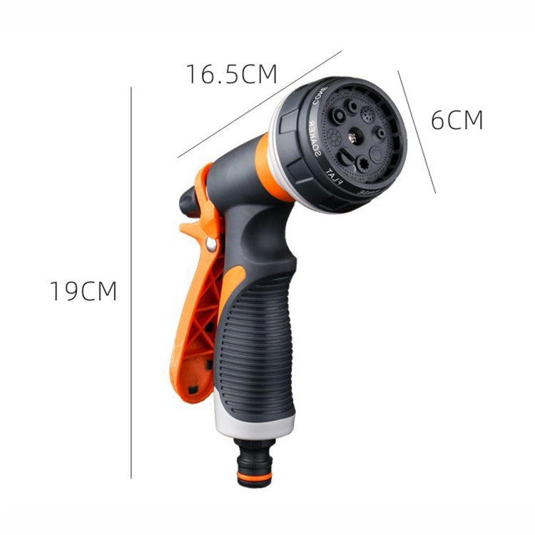 Plastic Household Flower Garden Watering Sprinkler, With Rubber Quick Connector+Threaded Connector