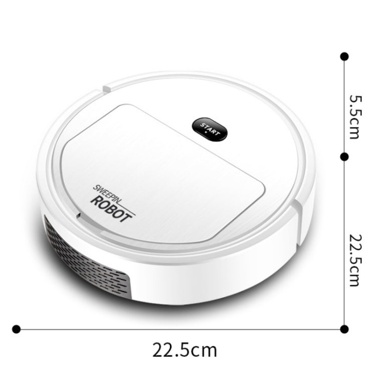 Household Automatic Smart Charging Sweeping Robot, Specification: Black