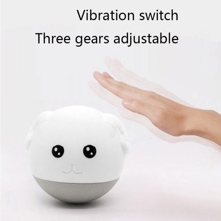 ZD-26 Silicone Children With Sleep Pat Night Light, Colour: Warm Light