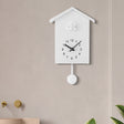 T60 Cuckoo Clock The Bird Reports On The Hour Clock, Colour: White - Novelty Clock by PMC TechLife | Online Shopping South Africa | PMC TechLife