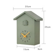 T60 Cuckoo Clock The Bird Reports On The Hour Clock, Colour: White