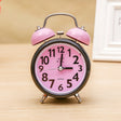 A32 Double Bell Alarm Clock Student Bedside Belt Alarm(Pink) - Alarm Clocks by PMc TechLife | Online Shopping South Africa | PMc TechLife | Buy Now Pay Later Mobicred