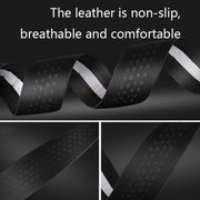 WEST BIKING Bicycle PU Non-Slip Handlebar Strap(Black)