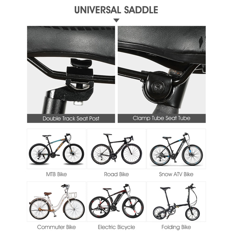 WEST BIKING YP0801086 Silicone Thickened Soft And Comfortable Bicycle Seat(Dark Green)