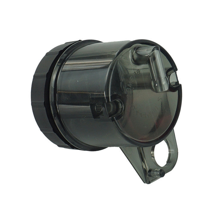 2 PCS Motorcycle Modified Parts Front Brake Oil Liquid Cup Direct Brake Pump Universal Oil Pot(Black)
