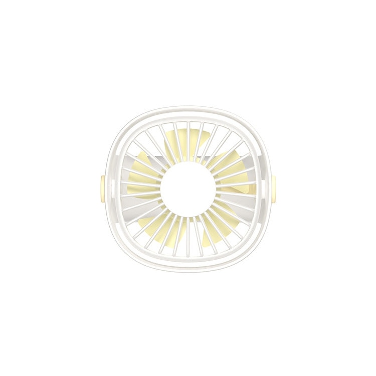 Handheld Desktop Outdoor Student Mute USB Mini Fan(White)