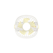Handheld Desktop Outdoor Student Mute USB Mini Fan(White)