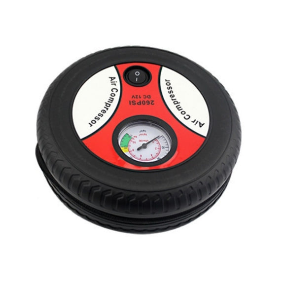 DC12V 12A Car Portable Air Pump Electric Car Tire Pump, Specification��� 19-cylinder Large Motor