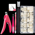 Manicure Tool  Set Fingernails Word Cut Set, Specification: Natural French - Nail Art Equipment by PMC Jewellery | Online Shopping South Africa | PMC Jewellery | Buy Now Pay Later Mobicred