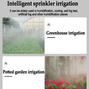 6mm Humidifying And Dedusting Cooling Atomizing Sprinkler Quick-Plug Fog Misting Nozzle, Model: 0.15mm
