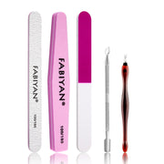 FABIYAN Nail Art Tool Set Manicure Disarm Tool Set, Specification: 5-piece Set