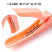 Nail Scissors U-Shaped Scissors DIY French Nail Fake Nail Scissors, Specification: Black