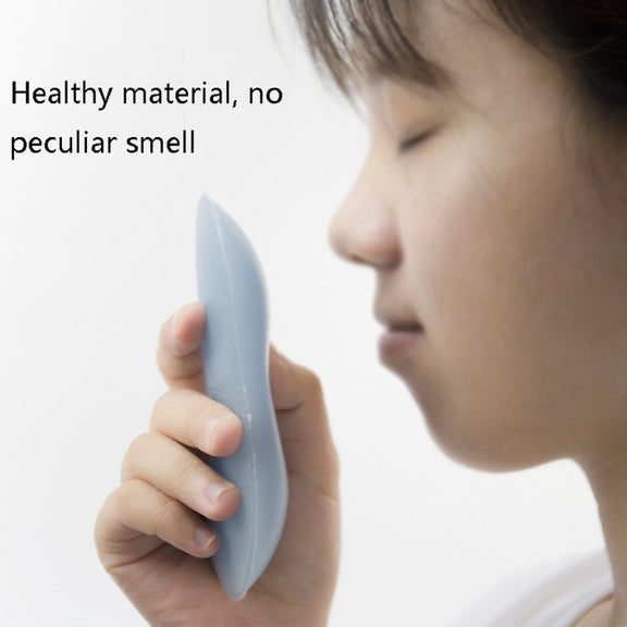 Creative Wristband Cute Silicone Hand Pillow Crystal Wrist Mouse Holder, Size: 12.7x6.2x1.8cm, Colour: Light Blue