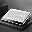NUOXI Q5 Notebook Radiator Base Computer Aluminum Alloy Plate Pad Fan Bracket(Silver) - Cooling Pads by NUOXI | Online Shopping South Africa | PMC TechLife | Buy Now Pay Later Mobicred