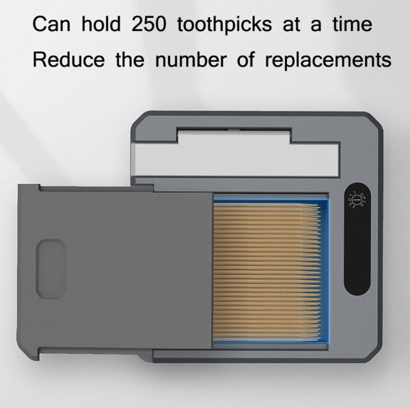 EXPED SMART Intelligent Induction Automatic Toothpick Box Household Restaurant Electric Toothpick Holder, Specification: Battery Version