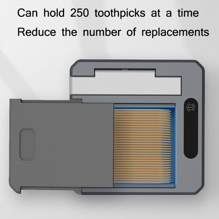 EXPED SMART Intelligent Induction Automatic Toothpick Box Household Restaurant Electric Toothpick Holder, Specification: USB Charge Version