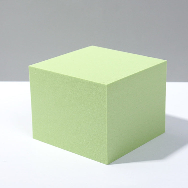 8 PCS Geometric Cube Photo Props Decorative Ornaments Photography Platform, Colour: Large Green Rectangular