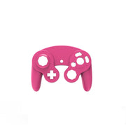 2 PCS Game Single Point Handle Shell Replacement Shell Handle Repair Parts For Nintendo NGC(Pink)