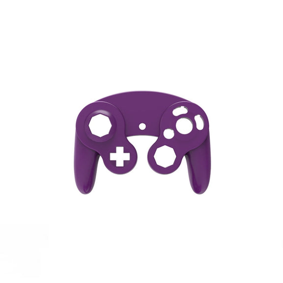 2 PCS Game Single Point Handle Shell Replacement Shell Handle Repair Parts For Nintendo NGC(Purple)