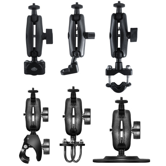 Motorcycle Riding Recorder Bracket Camera Holder, Style: KZ05 + KL04 + KD02