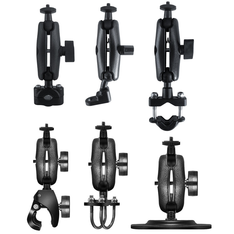 Motorcycle Riding Recorder Bracket Camera Holder, Style: KZ05 + KL04 + KD09